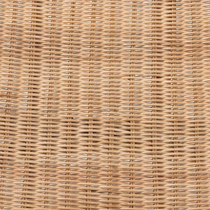 Baxton Studio bali Herrara Modern Bohemian Foldable Lounge Chair - Handcrafted Natural Rattan for Cozy Living Spaces DC8053-Rattan-CC