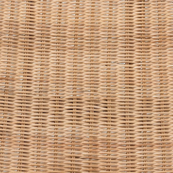 Baxton Studio bali Herrara Modern Bohemian Foldable Lounge Chair - Handcrafted Natural Rattan for Cozy Living Spaces DC8053-Rattan-CC