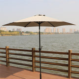 IDEAZ Umbrella, Square Resin Base Gray 1270GCT