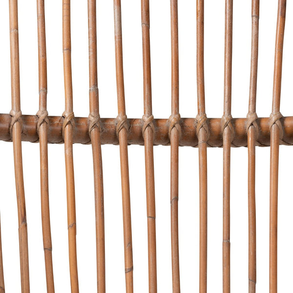 Baxton Studio Baxton Studio Lamaria Handcrafted Rattan Chair & Footstool Set - Modern Bohémien Comfort & Style DC9099-Rattan-2PC Set