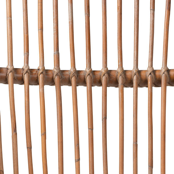 Baxton Studio bali Lamaria Bohemian Rattan Armchair - Handcrafted Natural Comfort for Stylish Living Spaces DC9099-Rattan-CC