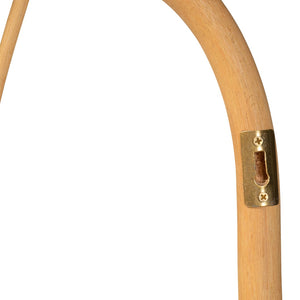 Baxton Studio bali Laina Handcrafted Bohemian Rattan Queen Headboard - Modern Wall-Mount for Effortless Elegance 0678B-Rattan-HB-Queen