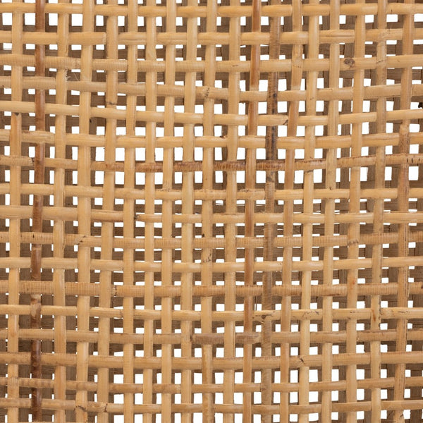 Baxton Studio bali Arthur Mid-Century Modern Dining Chair Set - 2-Piece Walnut Mahogany & Natural Rattan Design Arthur-Teak-DC