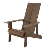 IDEAZ Plastic Wood Chair Brown 1275GCT