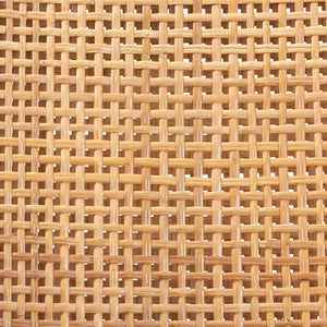 Baxton Studio bali Lesia Modern Bohemian Rattan and Mahogany Dining Chair for Stylish Comfort and Durability Walnut Lesia-Teak-DC