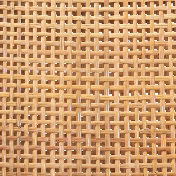 Baxton Studio bali Lesia Modern Bohemian Rattan and Mahogany Dining Chair for Stylish Comfort and Durability Walnut Lesia-Teak-DC