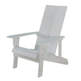 IDEAZ Plastic Wood Chair White 1276GCT
