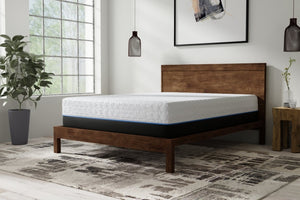 English Elm Copper Gel Plush Queen Mattress with Cooling Foam Layers and Pressure Relief Support B047P300725