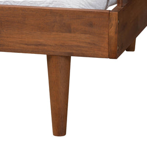 Baxton Studio Baxton Studio Matilda Mid-Century Modern Daybed - Stylish Ash Walnut Twin Bed for Cozy Spaces MG0091-Ash Walnut-Daybed-Twin