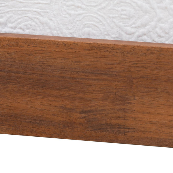 Baxton Studio Baxton Studio Matilda Mid-Century Modern Daybed - Stylish Ash Walnut Twin Bed for Cozy Spaces MG0091-Ash Walnut-Daybed-Twin