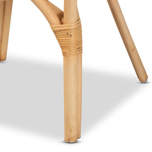 Baxton Studio bali Kagama Modern Bohemian Natural Rattan Dining Chair - Handcrafted Comfort for Your Home Kagama-Rattan-DC
