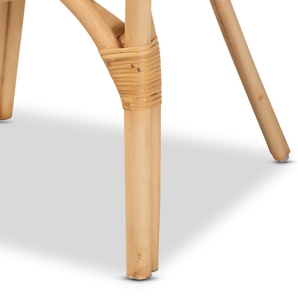 Baxton Studio bali Kagama Modern Bohemian Natural Rattan Dining Chair - Handcrafted Comfort for Your Home Kagama-Rattan-DC