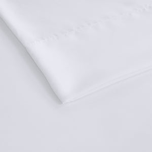 JLA Home Sleep Philosophy - Sheet Smart Cool Microfiber Sheet Set — Cooling, Moisture-Wicking, OEKO-TEX Certified Comfort for Hot Sleepers White SHET20-967