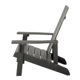 IDEAZ Plastic Wood Chair Gray 1280GCT