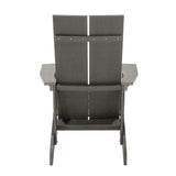 IDEAZ Plastic Wood Chair Gray 1280GCT