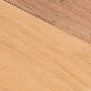 Baxton Studio bali Terah Mid-Century Modern Teak Wood Ottoman - Versatile Footstool & Accent Seat for Home Decor Solo-Natural-Stool