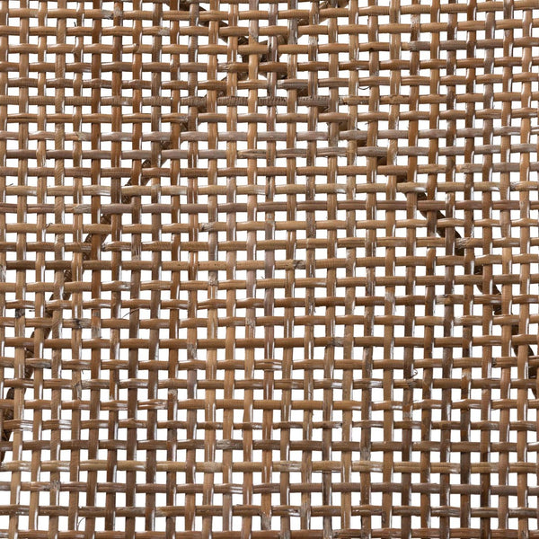 Baxton Studio bali Modern Bohemian Greywashed Rattan & Black Metal Dining Chair Set – 2-Piece Comfort & Style! Balerina3-Light Grey Rattan-DC