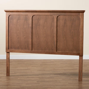 Baxton Studio Baxton Studio Alarice Elegant Ash Walnut Queen Headboard with Adjustable Height & Timeless Design MG9791-Ash Walnut-HB-Queen