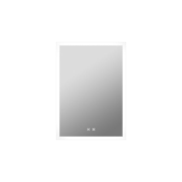 English Elm Aurorium Frameless Led Vanity Mirror with Defogger and Touch Controls for Spa Bathrooms B2731P478344