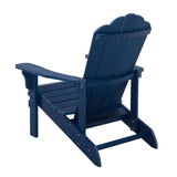 IDEAZ Plastic Wood Chair Blue 1290GCT
