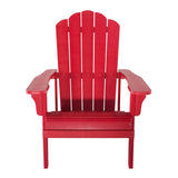 IDEAZ Plastic Wood Chair Red 1291GCT