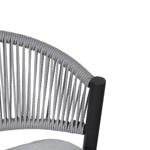 English Elm Christopher Knight Home® - Outdoor 30.25" Barstool Set Of 2 - Stylish Metal Frame & Pe Rattan Backrest For Patio Comfort N772P245120B
