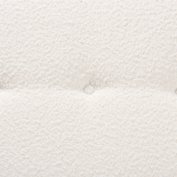 Baxton Studio Baxton Studio Theo Japandi Bench - Cream Boucle Fabric, Walnut Finish, Elegant Minimalist Design BBT5368-Cream/Walnut-Bench