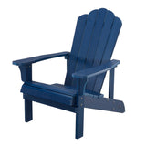 IDEAZ Outdoor Plastic Wood Bistro Set Blue 1296GCT