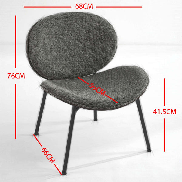English Elm Mid-Century Shell Chair with Wood Grain Veneer, Curved Wide Seat, Metal-Wood Frame Holds 330+ lbs Orange W1143P214258
