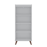 Hampton Mid-Century Modern Bookcase