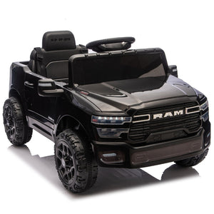 English Elm Licensed Dodge Ram 3500 12v Kids Ride on Truck with Parental Remote and Rear Suspension W1578P346247