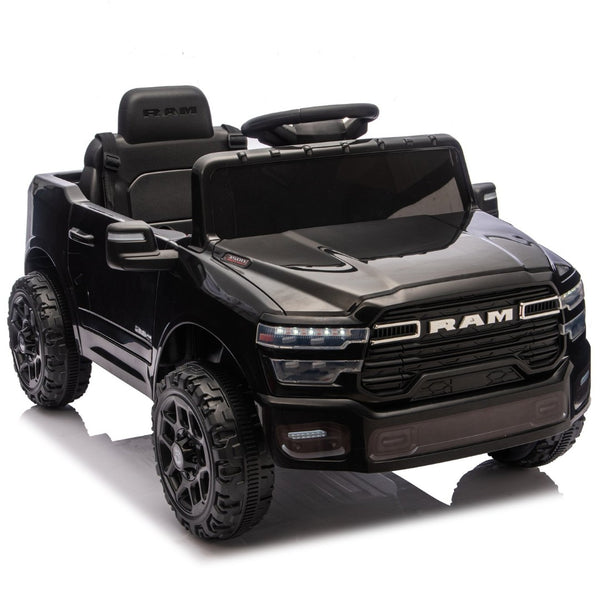 English Elm Licensed Dodge Ram 3500 12v Kids Ride on Truck with Parental Remote and Rear Suspension W1578P346247