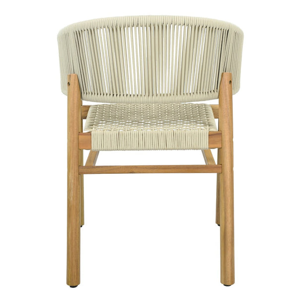 English Elm Modern Chenille Accent Chair with Ottoman Plush Wide Seat Curved Arms for Bedroom Teak+ Beige N719P428476A