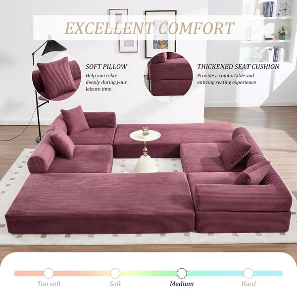 English Elm United We Win Versatile Convertible Folding Sofa Bed With Memory Foam For Apartments & Guest Rooms W1568S00249-GIGA