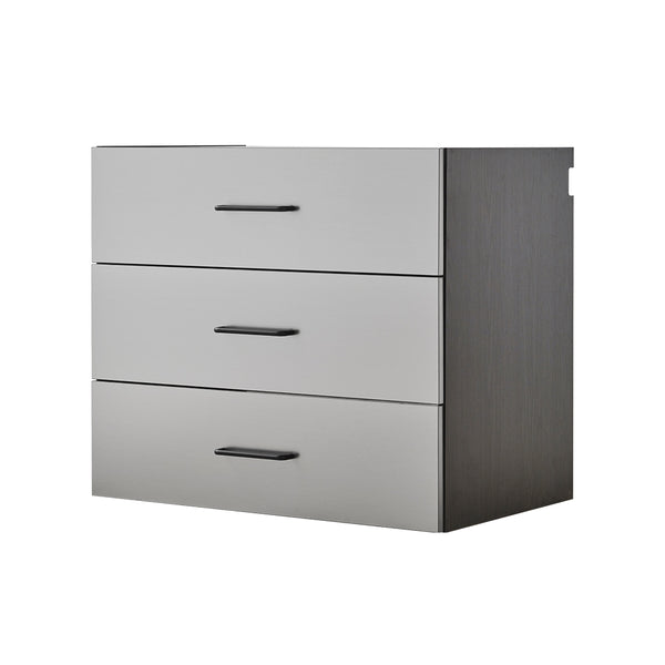 English Elm Astro Series Wall-Mounted Metal Storage Cabinet With Soft-Closing Drawers For Modern Workspaces B040P285918