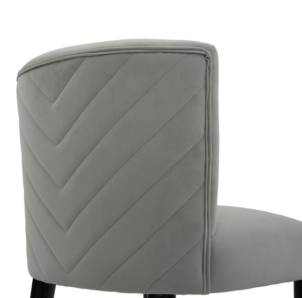 English Elm Christopher Knight Home® - 27inch-counterstool, modern rubberwood frame with light fabric upholstery, gold circular footrest accent Grey N780P224409G