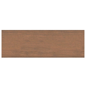 English Elm Redmond Solid Wood Entryway Cabinet with Drawers Shelves and Aged Brown Finish B136P436042
