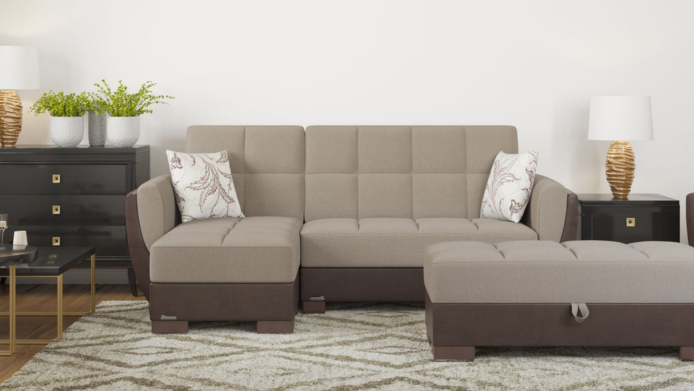 English Elm Primenest Skyhaven Convertible Chaise Lounge With Storage - Stylish Comfort For Small Spaces! B030P303519-GIGA