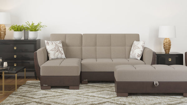 English Elm Primenest Skyhaven Convertible Chaise Lounge With Storage - Stylish Comfort For Small Spaces! B030P303519-GIGA