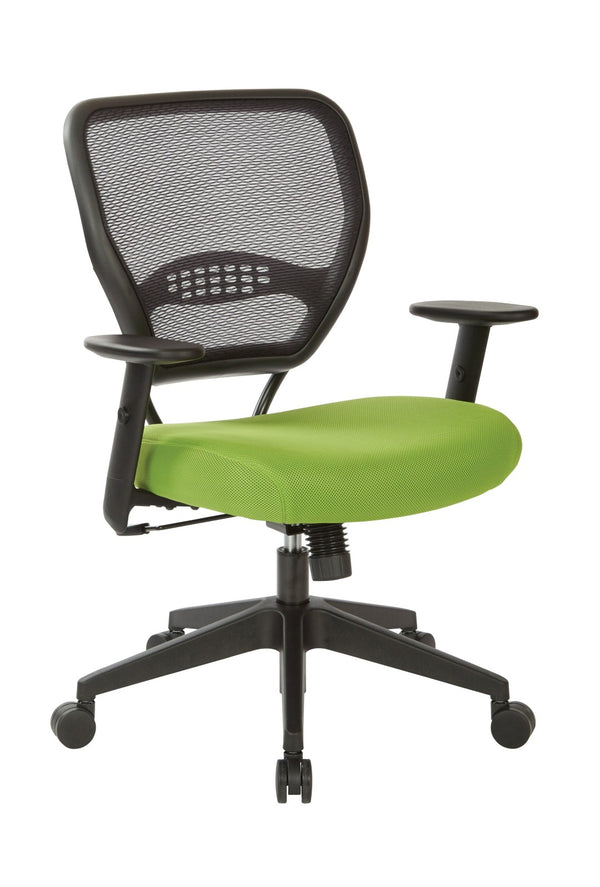 OSP Home Furnishings Airgrid® Ergonomic Mesh Manager Chair with Lumbar Support and Synchro Tilt for Office Use 5500-6