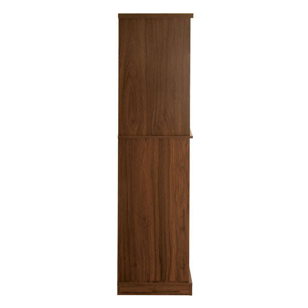English Elm 4 Triamine Waterproof 4-Door Cabinet with Drawer, Adjustable Shelves, Metal Hinges, 180° Openability W688141543