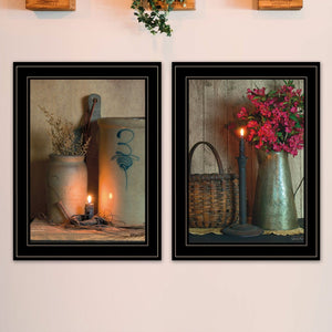 English Elm Trendy Decor 4u Billy Jacobs Pastoral Farmhouse Framed Print Ready to Hang Wall Art B06788273