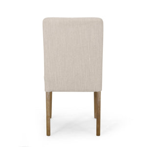 English Elm Dining Chairs Set of 2 Upholstered Seats Tapered Legs Mid-century Modern Style 69410.00