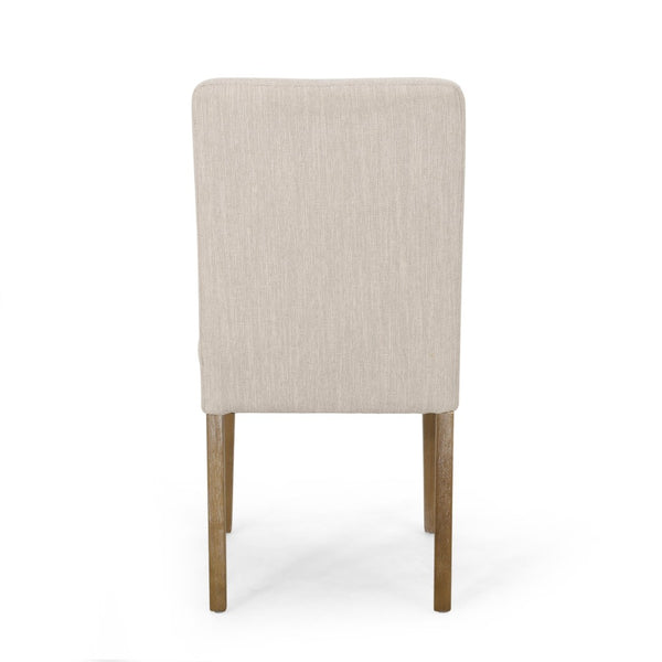 English Elm Dining Chairs Set of 2 Upholstered Seats Tapered Legs Mid-century Modern Style 69410.00