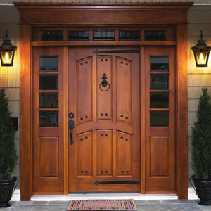 English Elm 21"(h) Matte Black Aluminum Scroll Outdoor Wall Sconce Clear Glass Lantern for Porch W2312P415981