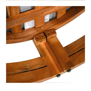 English Elm [set of 2] Acacia Hardwood Outdoor Club Chairs with Rope Weave Panels and Cushions N767P367654E_2