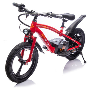 English Elm 24v Kids Electric Dirt Bike 300w Motor 16in Pneumatic Tires Adjustable Seat Ages 5 to 12 Red W1578P335446