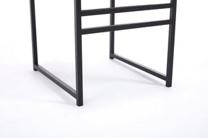 English Elm Modern Upholstered Dining Chairs Set of 2 with Linen-Like Fabric, High-Resilience Foam and Metal Frame Elegant Comfort Coffee W1249P257009