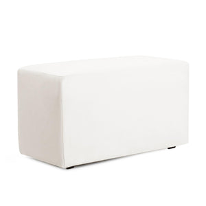 Howard Elliott Universal Bench: Luxurious Faux Leather Furniture For Stylish Seating & Versatile Home Décor White 100% Polyurethane 130-190-howard-elliott