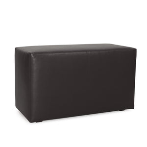 Howard Elliott Universal Bench: Luxurious Faux Leather Furniture For Stylish Seating & Versatile Home Décor Black 100% Polyurethane 130-194-howard-elliott